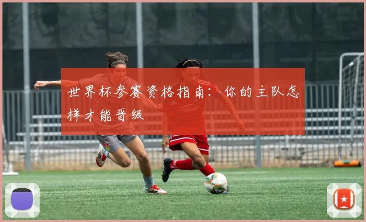 世界杯参赛资格指南：你的主队怎样才能晋级
