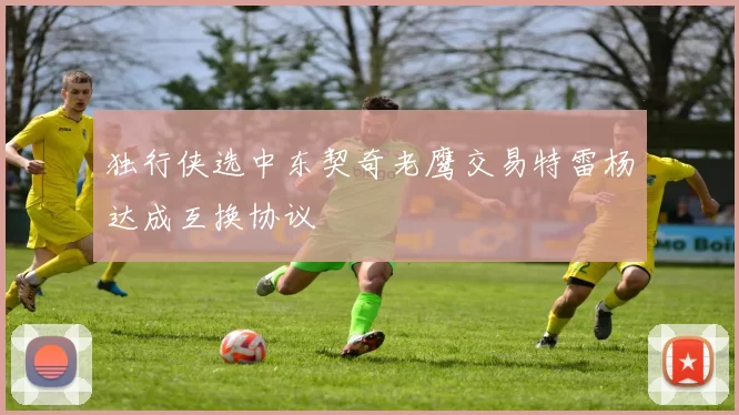 独行侠选中东契奇老鹰交易特雷杨达成互换协议