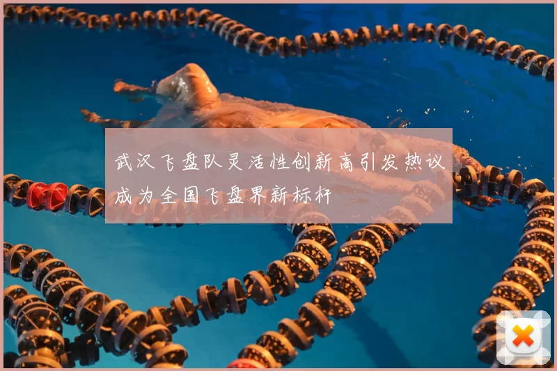 武汉飞盘队灵活性创新高引发热议成为全国飞盘界新标杆
